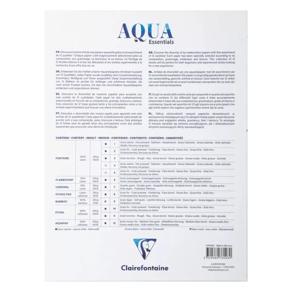 Aqua Essentials 12 Assorted...