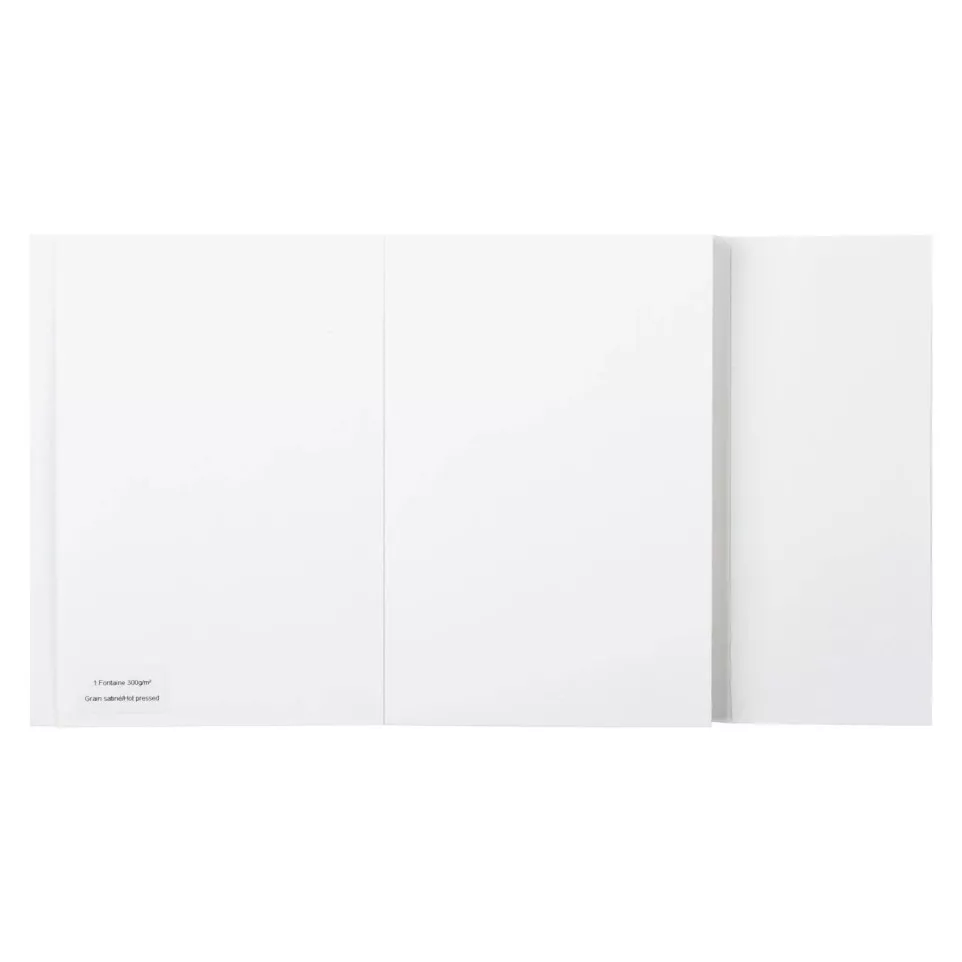 Blok 12 aquarelpapieren ass 18x24-ers...