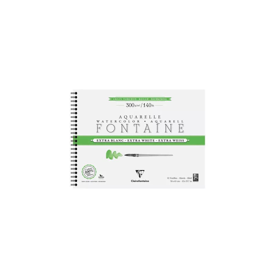 Fontaine Extra White Wirebound Pad...