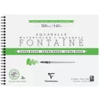 Fontaine Extra White Wirebound Pad 300g, 12 Sheets 30x40/ Pc.