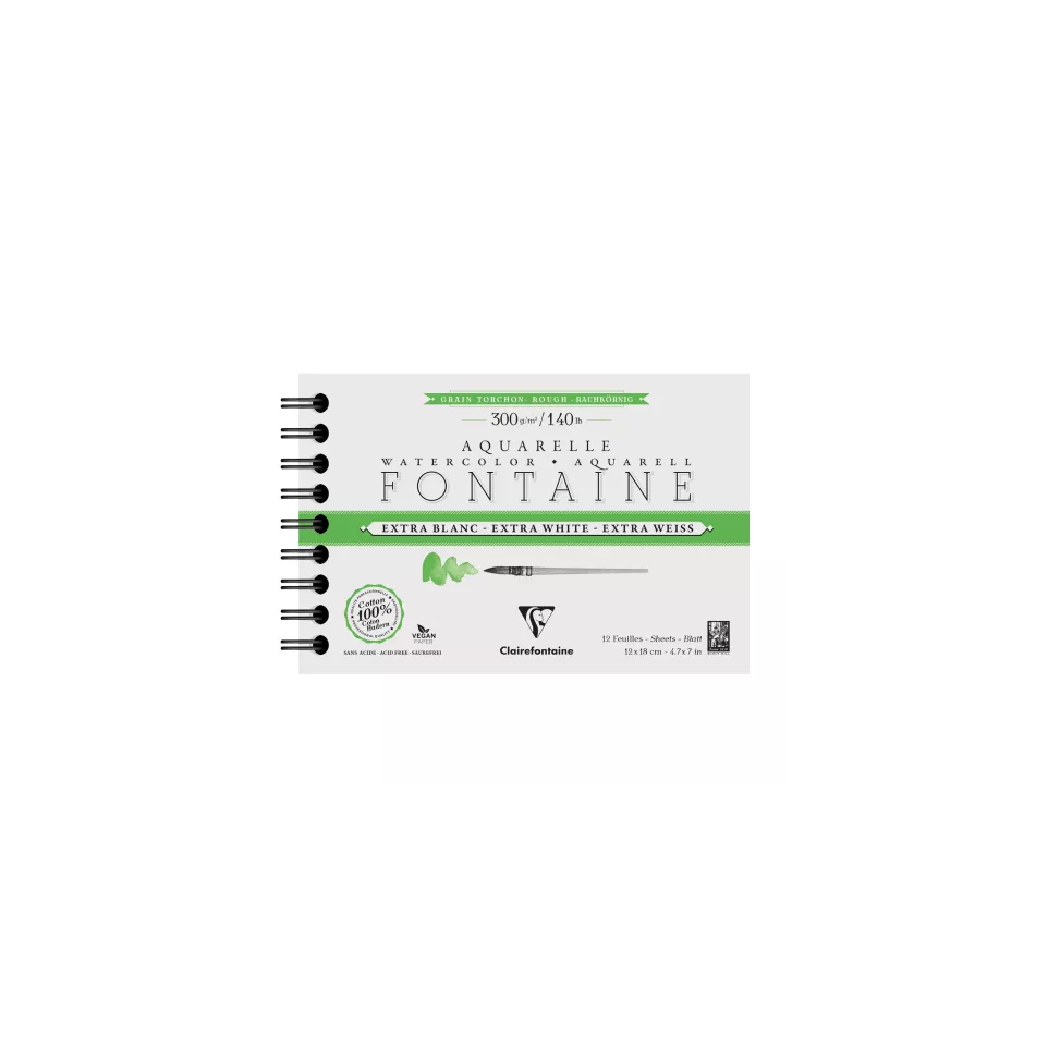 Fontaine Extra White Wirebound Pad...