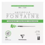 Fontaine Extra Blanc Grain Torchon bloc collé 4 côtés 15F 30x30cm 300g/ Pce