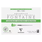 Fontaine Extra White Glued Pad 300g, 15 sheets 26x18/ Pc.