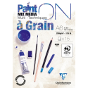 Blok gelijmd Paint'O-n wit korrel A6 15bl/ St.