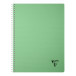 Cahier reliure intégrale Linicolor ESSENCE A4 100 pages petits carreaux couverture plastique polypropyène rainuré/ Pce