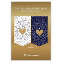 Adolie Set 2 bladwijzers 7,5x4cm-que-pages 7,5x4 cm/ St.