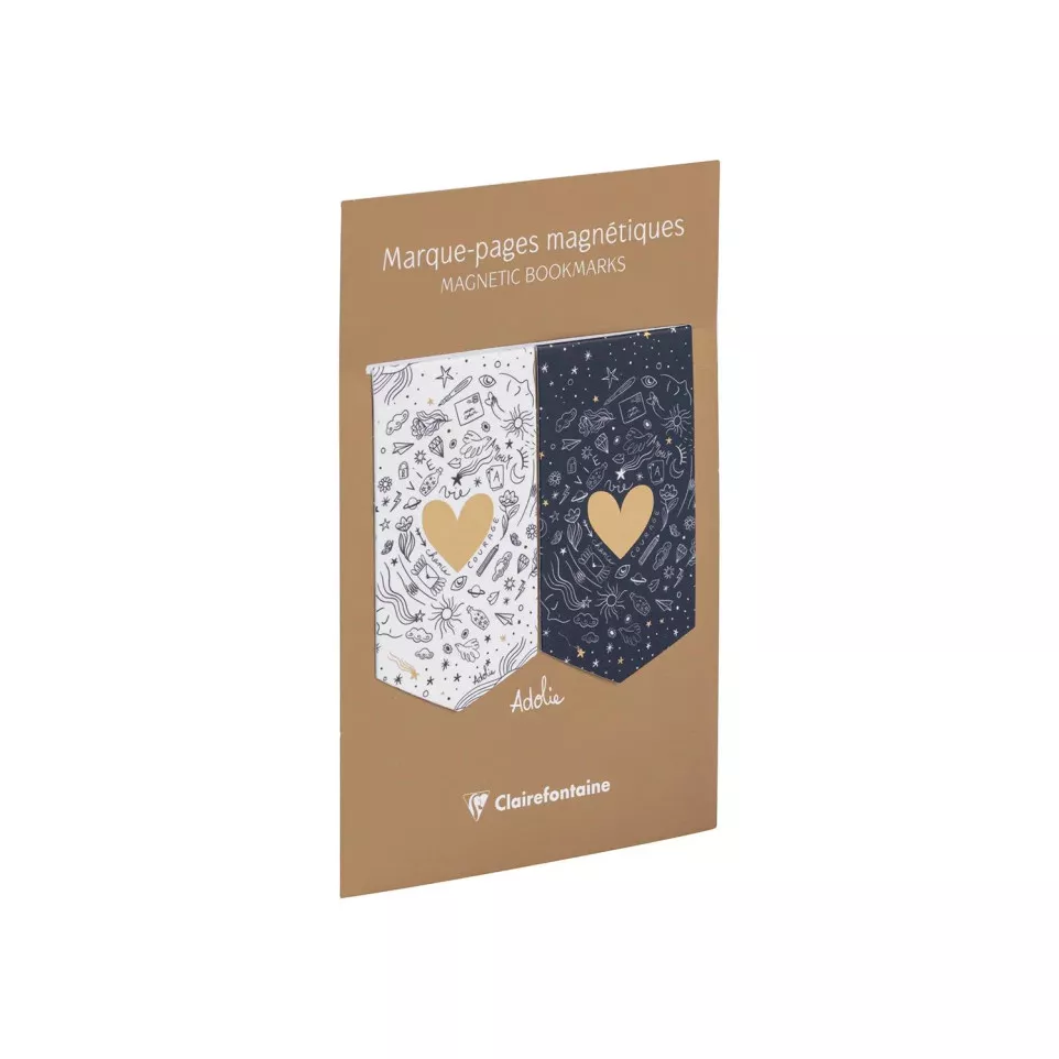 Adolie Magnetic Booksmarks Set of 2/ Pc.