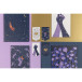 Adolie, Set de 2 marque-pages magnétiques 10,5x15,5cm/ Pce