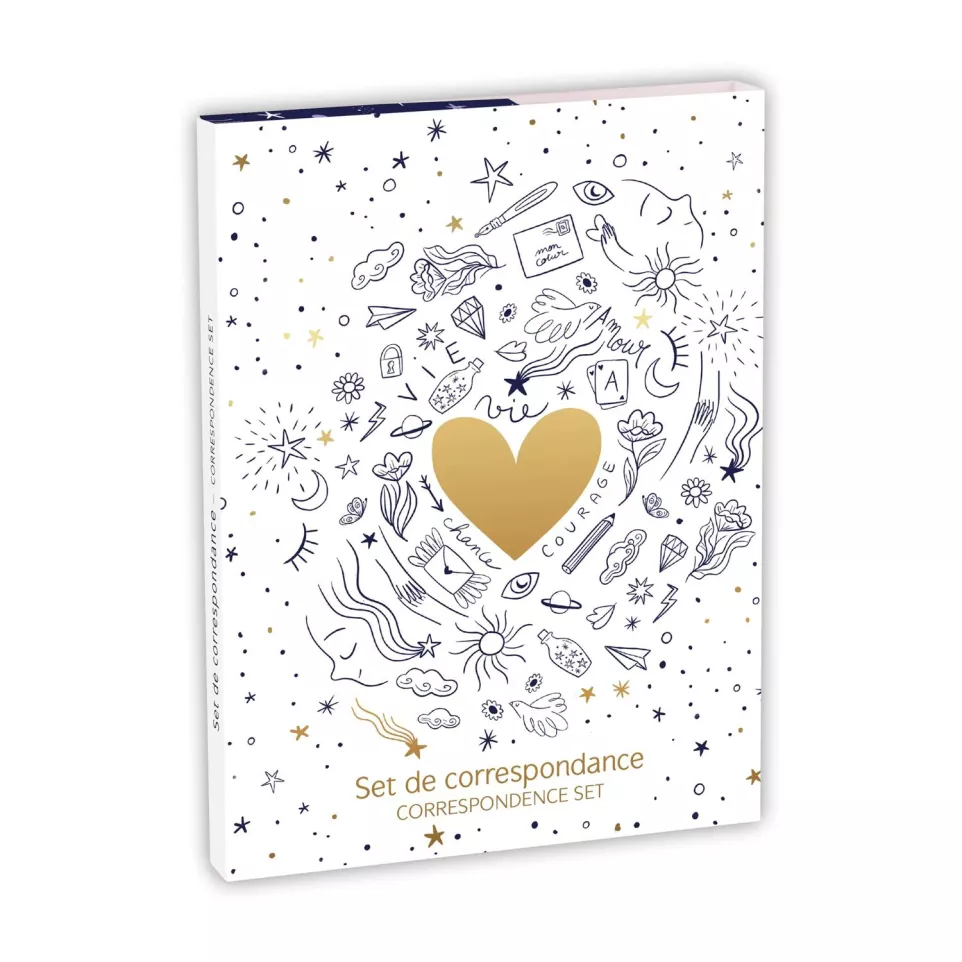 Adolie, Set de correspondance 12x16,5...