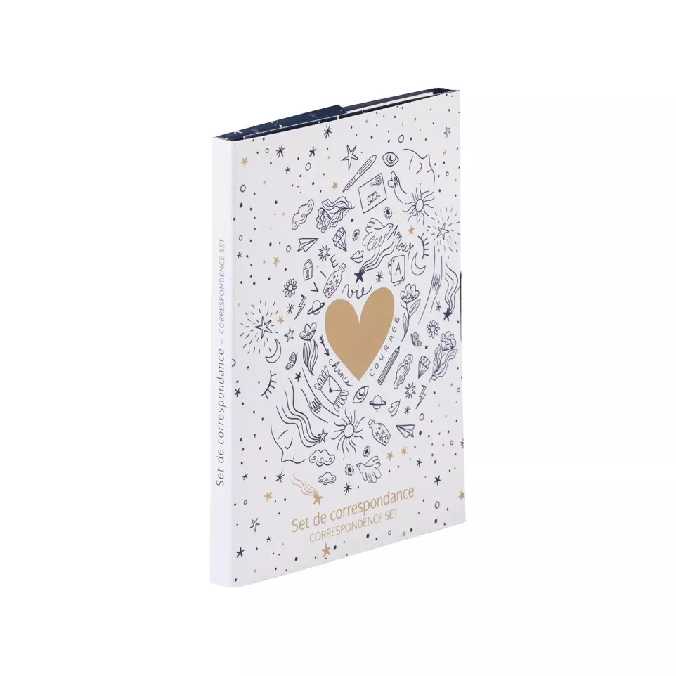 Adolie, Set de correspondance 12x16,5...