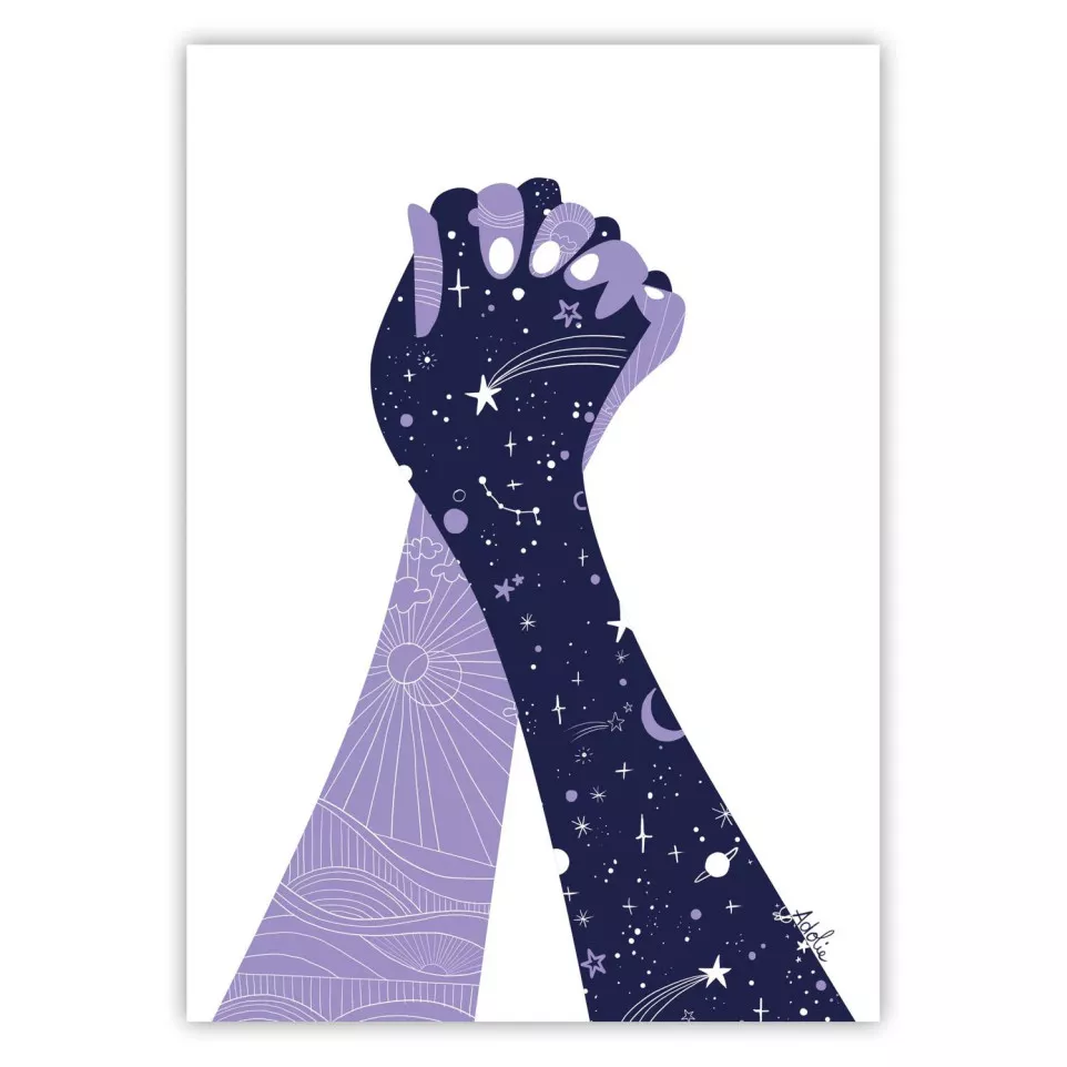 Adolie, Set de correspondance 12x16,5...