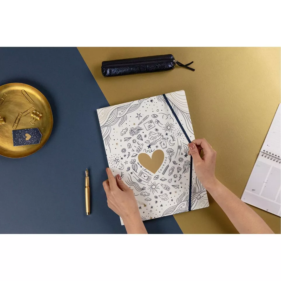 Adolie, Elastic folder 24 x 32 cm-/ Pc.