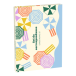 Dolce Amore, Set de correspondance 12x16,5 cm contenant 8 cartes simples 11x15,5 cm assorties et 8 enveloppes Pollen C6 blanc na