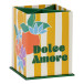 Dolce Amore Square Pencil Pot 8.5x11cm/ Pc.