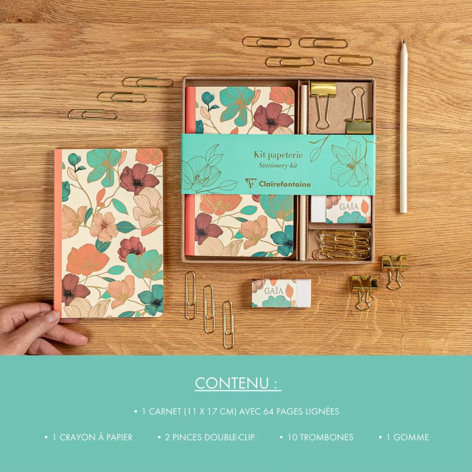 Gaïa beige Stationery Kit...