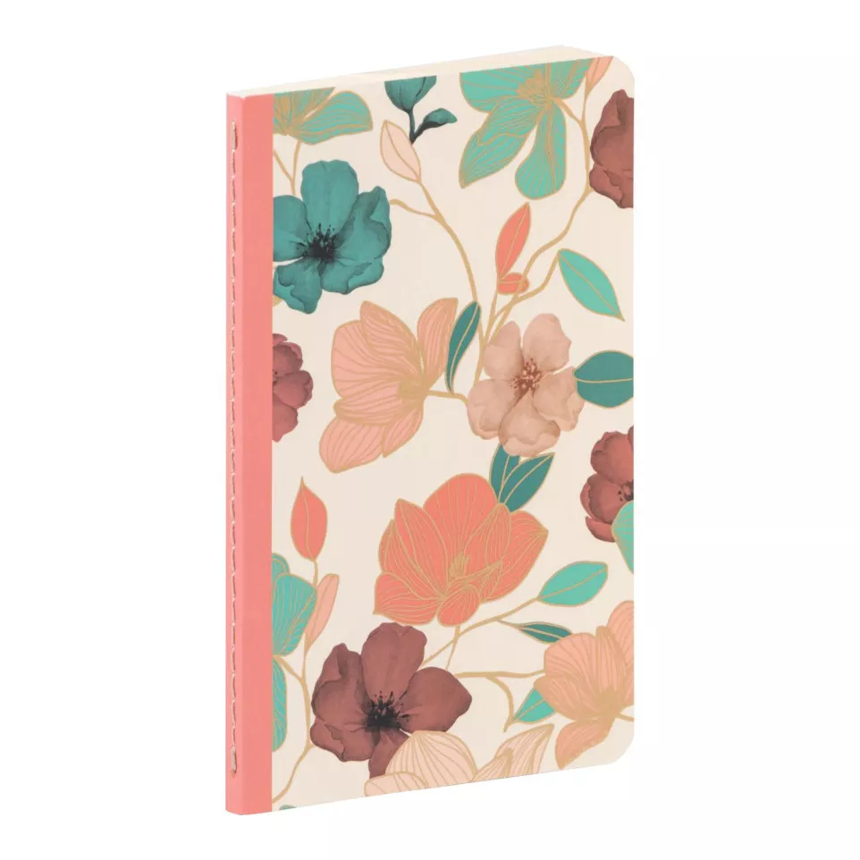 Gaïa beige Sewn Spine Notebook 9x14cm...