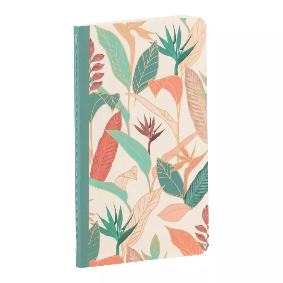 Gaïa beige Sewn Spine Notebook 9x14cm...
