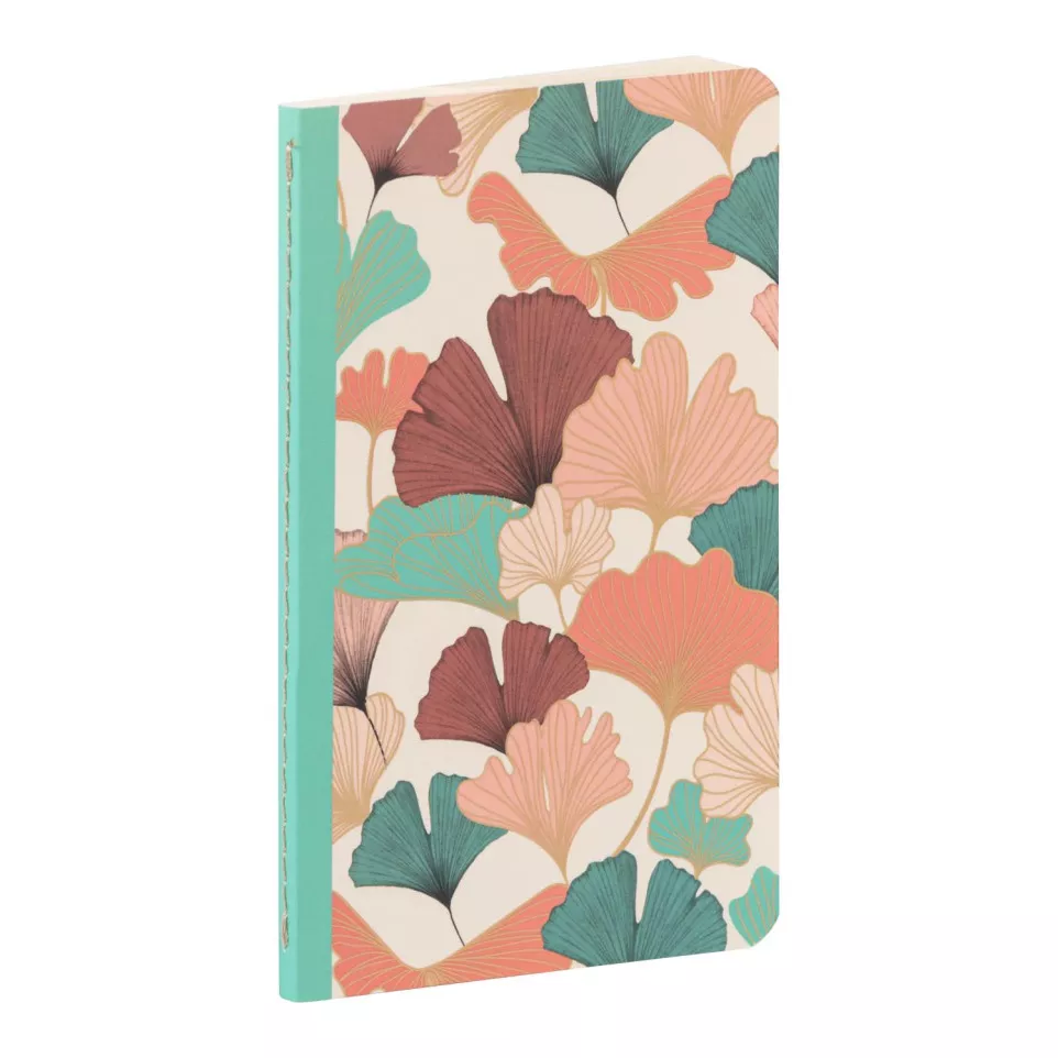 Gaïa beige, Carnet cousu fil 9x14cm,...