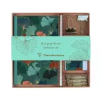 Gaïa bleu Stationery Kit 18.5x19.3cm/ Pc.