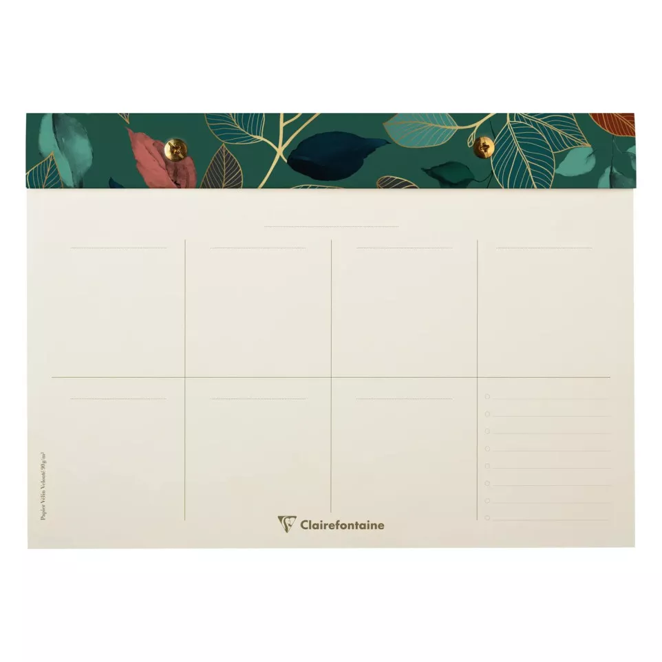 Gaïa bleu Planner 24x17cm/ Pc.