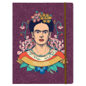 Frida Kahlo tijdschr-iftenhouder 25x10x32/ St.