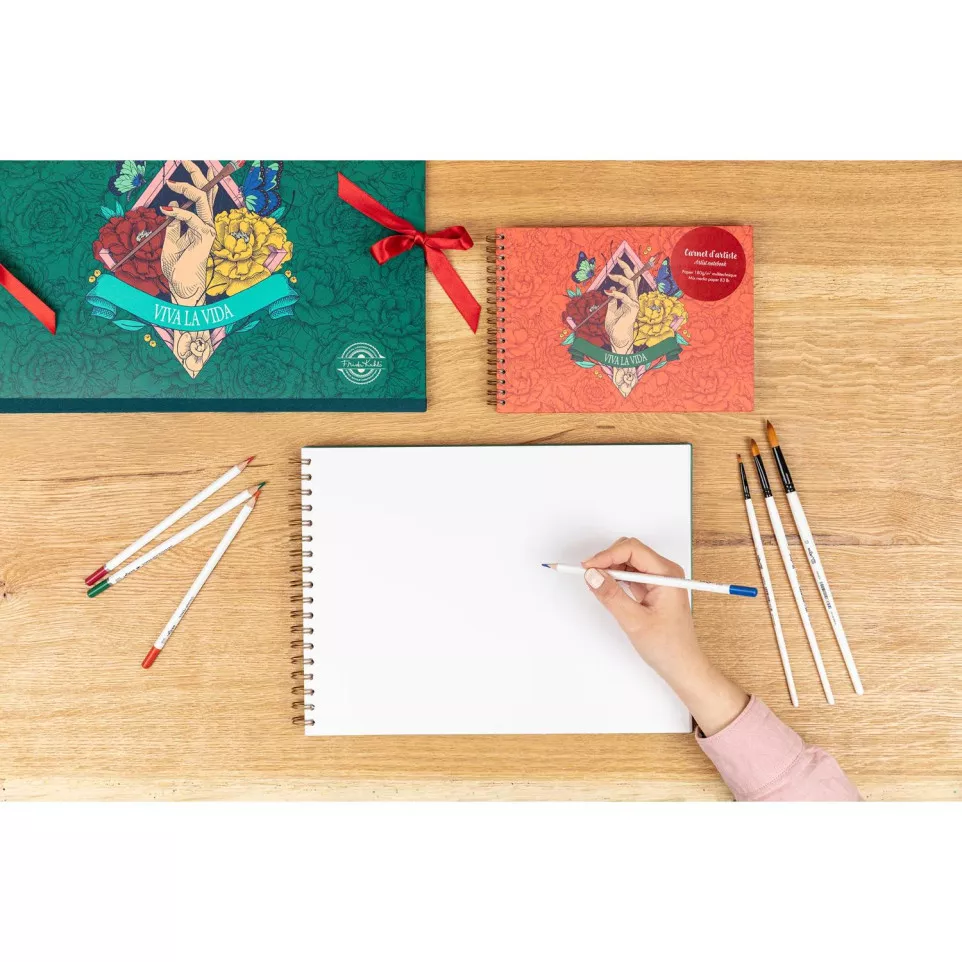 Frida Kahlo Wirebound Artist Notebook...