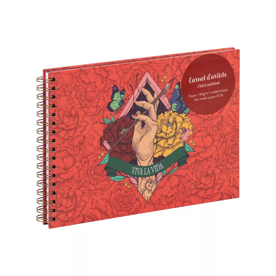 Frida Kahlo Wirebound Artist Notebook...