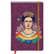 F Kahlo hardcover no-tabk A6 80bl uni ass/ St.