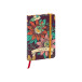 Frida Kahlo, Carnet rembordé rigide A6 10,5x14,8 cm, 160 pages, uni, marque page, fermeture élastique, ass./ Pce