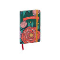 Frida Kahlo, Carnet rembordé rigide A6 10,5x14,8 cm, 160 pages, uni, marque page, fermeture élastique, ass./ Pce