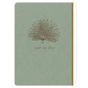 Flying Spirit carnet brochure cousue A5 192 pages ligné motifs assortis papier ivoire 90g/ Pce