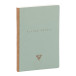 FS Groen schrift lin-nen rug A5 96bl L as/ St.