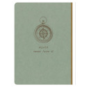Flying Spirit carnet brochure cousue A5 192 pages ligné motifs assortis papier ivoire 90g/ Pce