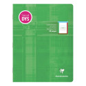 Cahier d'écriture piqué spécial Dys 17x22 cm 48 pages cadre et lignes 4 couleurs Interligne 2 mm/ Pce
