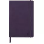 Rhodia Webplanner2026 agenda rembordé rigide A5 grille horizontale, 160 pages papier ivoire 90 g avec élastique AUBERGINE/ Pce