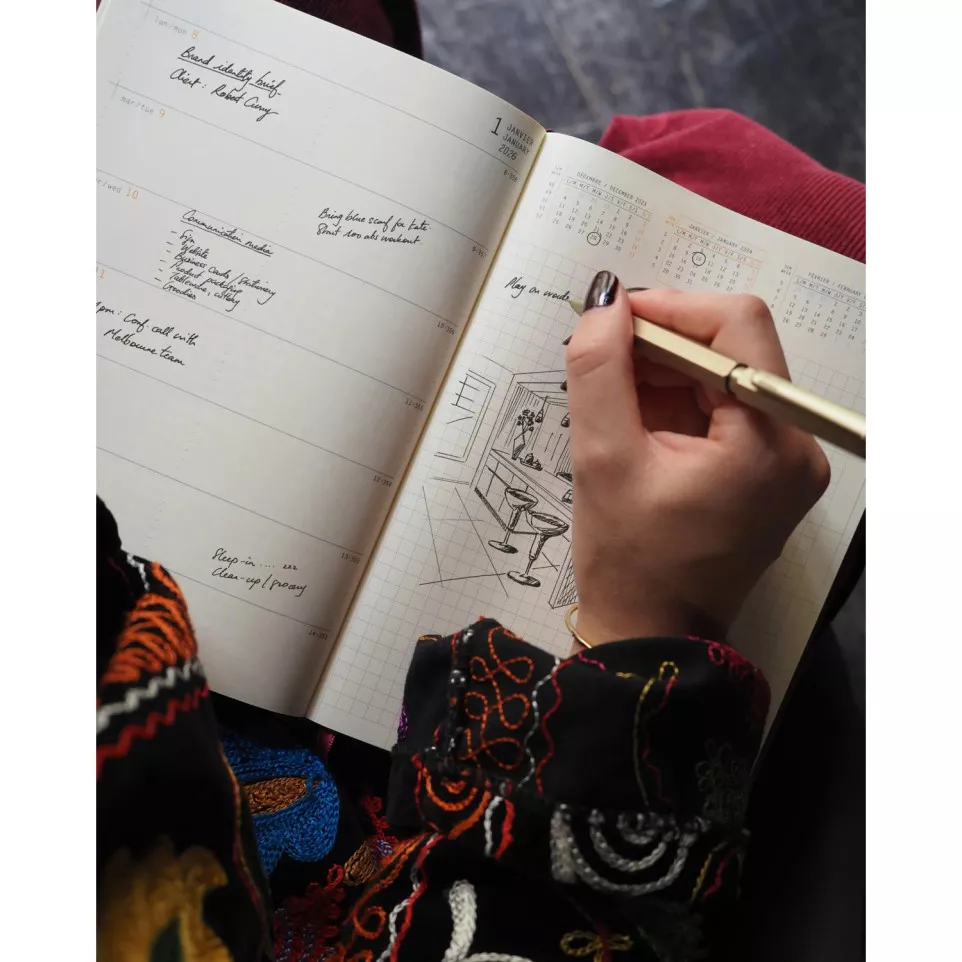 Rhodia Vertical Grid 2026 Webplanner...