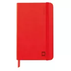 Rhodia Webplanner2026 agenda rembordé rigide 10x15 cm grille horizontale, 160 pages papier ivoire 90 g avec élastique COQUELICOT