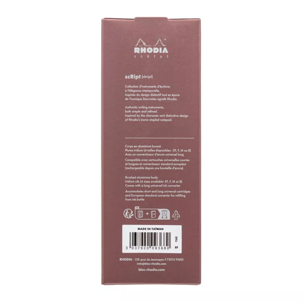 Rhodia scRipt stylo à plume EF...