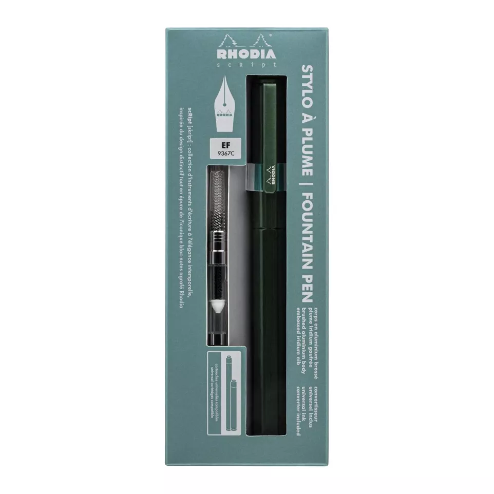 Rhodia scRipt stylo à plume EF SAUGE/...