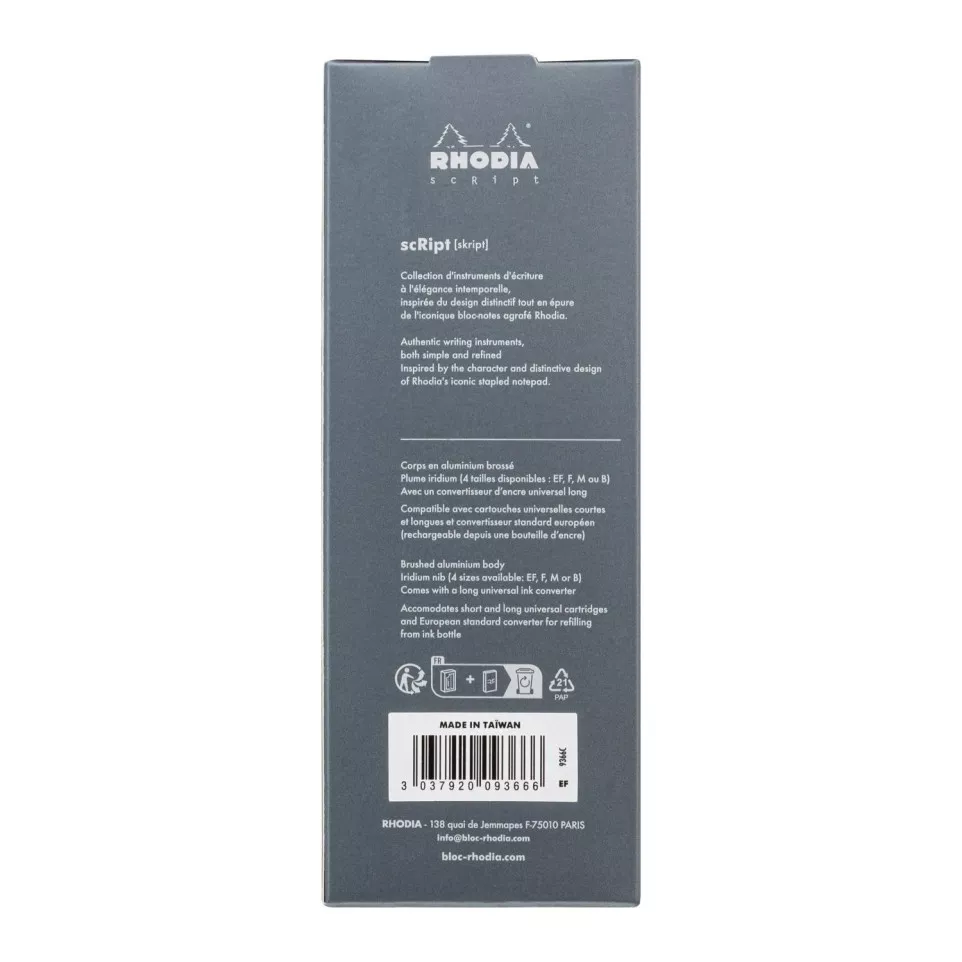 Rhodia Script Fountain Pen Nib EF/ Pc.