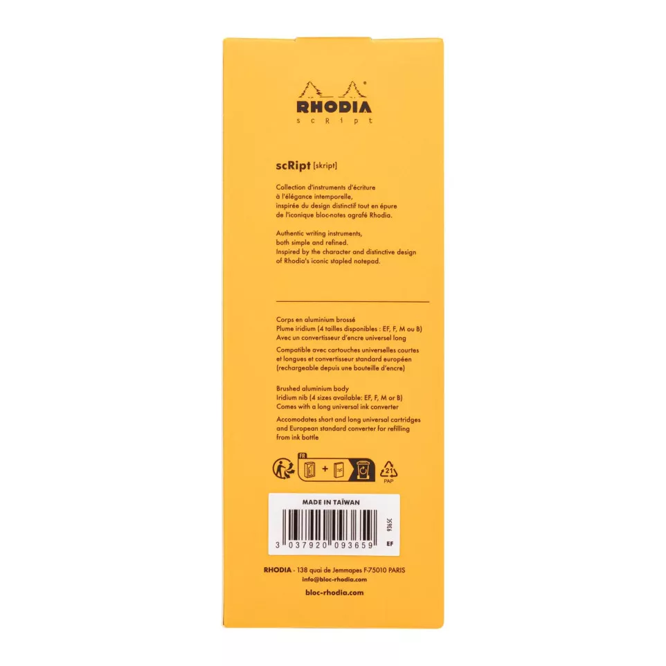 Rhodia Script Fountain Pen Nib EF/ Pc.