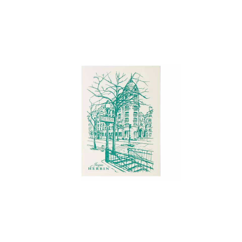 10 CARTES POSTALES PARIS - JHERBIN-/ Pce