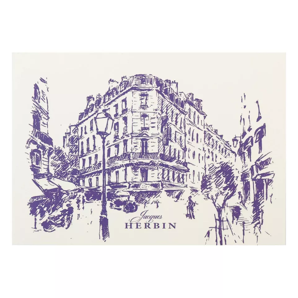 10 CARTES POSTALES PARIS - JHERBIN-/ Pce
