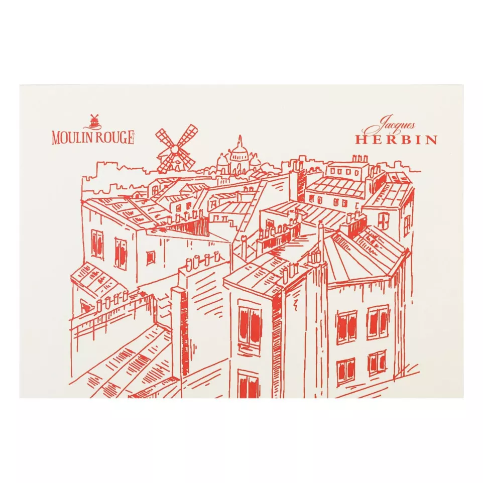 10 CARTES POSTALES PARIS - JHERBIN-/ Pce