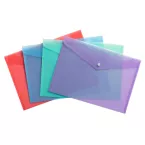 Exacompta Chromaline Pastel PP Press Stud Pocket A4/ Pc.