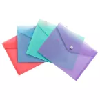 Exacompta Chromaline Pastel PP Press Stud Pocket A5/ Pc.