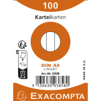Paquet 100 fiches sous film...