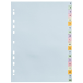 Intercalaires carte pastel 170g Forever imprimé alphabétique 20 positions - A4+/ Pce