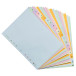  Tabbladen A-Z A4 Kaart 160g past-/ St.