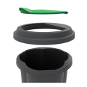 Bak TRI-BIN 50L Zwart-/ St.